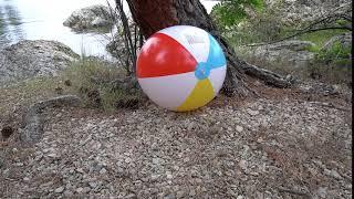 Popping 24 inch beachball