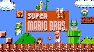 Super Mario Bros 1985 NES - 2 Players Amazing co-op with 99 lives tricks