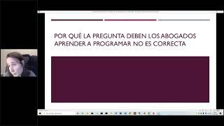 Taller Introducción a la programación con Python para juristas