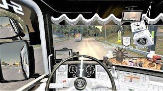 ETS2 v1.35 - Scania RJL Tuning V8 Open Pipe Sound + Skin + Interior Aero Curtainsider Trailer