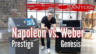 Napoleon vs. Weber  Die Topmodelle der Hersteller  Napoleon Prestige vs Weber Genesis #bbq #grill