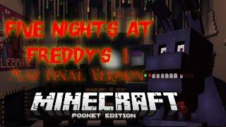 Five Nights at Freddys 1 v3.0 Map Download  Minecraft PE Win10 Xbox PS4PS5 Nintendo