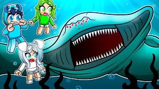 ROBLOX SEA MONSTERS With Crazy Fan Girl & Twin Sister