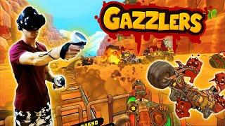 If Borderlands were an on-rails VR shooter Gazzlers Steam Next-Fest Demo