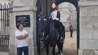 Spanish tourist was offended and humiliated by the kings guard      #thekingsguard