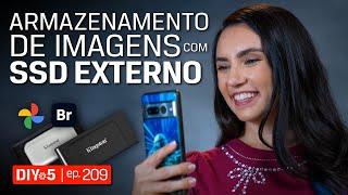 Como Armazenar Imagens com SSD Externo XS1000 e XS2000