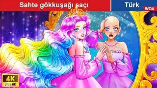 Sahte gökkuşağı saçı  Fake rainbow hair @WOAFairyTalesTurkish