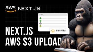 Next.Js 14 - AWS S3 Image Upload using API Route