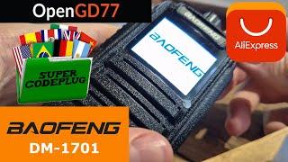 Baofeng DMR DM-1701 con firmware originale recensione e programmazione codeplug CPS in italiano