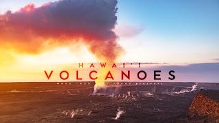 HAWAII VOLCANOES National Park 8K Visually Stunning 3min Tour