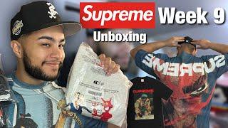 Supreme Spring Tees Unboxing + Try On  Supreme SS23