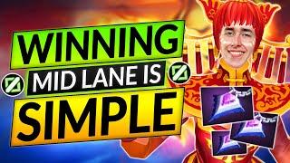 INSTANTLY WIN MID LANE by doing THIS - CCNCs Laning Secrets - Dota 2 Guide