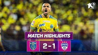 Match Highlights  Kerala Blasters FC 2-1 Bengaluru FC  MW 1  ISL 2023-24