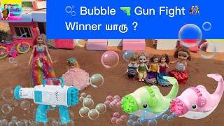 வசந்த காலம் Episode - 272  Bubble Gun Fight Between Barbies Barbie All Day Routine Barbie Tamil