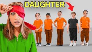 Mom Tries to Find Her Daughter Blindfolded *emotional*