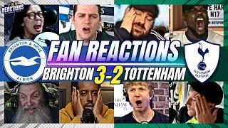 SPURS FANS SHOCKEDREACTION TO BRIGHTON 3-2 TOTTENHAM  2425 PREMIER LEAGUE