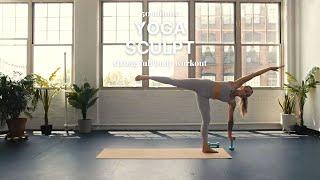 50 Minute Yoga Sculpt  vinyasa flow with weights