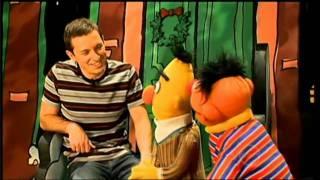 Rove visits Bert and Ernie on the set of Sesame Street New York 2007