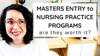 ENTRY LEVEL MASTERS in NURSING PROGRAMS  Worth it? Is BSN Better?