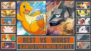 BEST Kanto Team vs WORST Kanto Team  Gen 1 Pokémon Battle