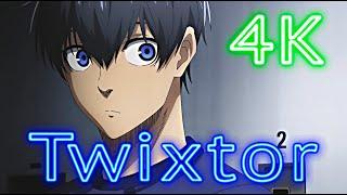 Yoichi Isagi Twixtor Clips 4K and 60 FPS  Blue lock episode 11