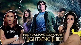 NONFAN vs. FAN reacts to *PERCY JACKSON The Lightning Thief* First Time Watching