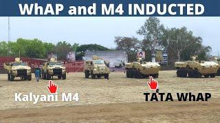 TATA WhAP & Kalyani M4 inducted Into Indian Army  Helina Ready for Induction