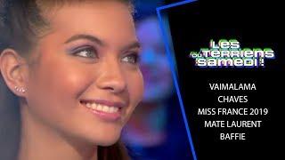 Vaimalama Chaves Miss France 2019 mate Laurent Baffie - LTS 16022019