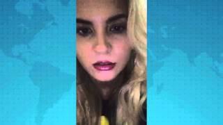 Анна Шульгина поет и танцует  Трансляция в periscope перископ