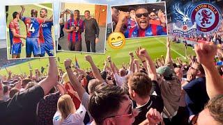 CRYSTAL PALACE 5-0 ASTON VILLA VLOG *MATETA GRABS A HATTRICK AS WE CRUISE TO FINISH IN THE TOP 10 *