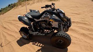 Polaris Outlaw 525 S KTM Motor first impressions and ride