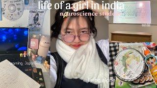 Life in India   Uni vlog  healthy food  shopping