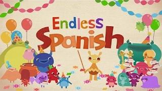 Endless Spanish Infinito Español  Basic Spanish Word Learning App for Kids