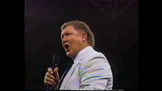 Mr Hughes vs Jobber Jimmy Hodge WCW Power Hour 1991