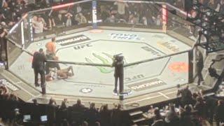 derrick lewis vs tai tuivasa KO with Crowd reaction  #ufc271