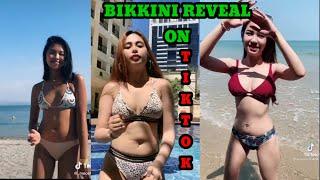 PINAY BIKIKINI REVEAL TIKTOK BEACH COMPILATION