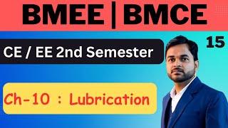 #15 BMEE  BMCE  Ch-10  Lubrication @PolytechnicPathshala