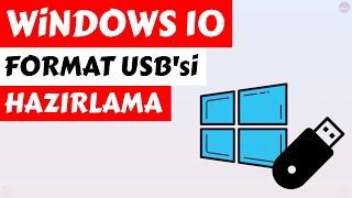 Windows 10 Format USBsi Hazırlama - En Kolay Yöntem