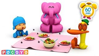 Oh no There are flies at the picnic - how difficult 🪰  Pocoyo English  Cartoons