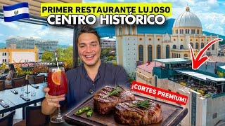 Ya abrieron el PRIMER RESTAURANTE LUJOSO en el Centro de San Salvador  La Doña Steakhouse