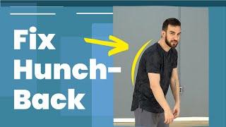 Fix Hunchback Posture 4 Exercises