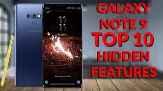 Samsung Galaxy Note 9 Top 10 Hidden Features 20 Tips & Tricks Part 1 - YouTube Tech Guy