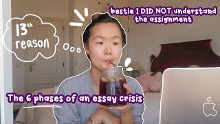 ESSAY CRISIS writing a 2000 word essay in 4 hours