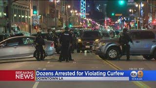 Protesters Arrested In DTLA For Curfew Violations After Seventh Day Of Demonstrations