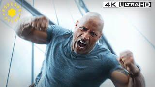 Skyscraper Freefall Fight  Hobbs & Shaw 4k