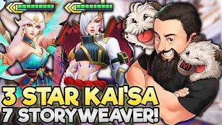3 Star Kaisa - Storyweaver Trickshots Doing the Job  TFT Inkborn Fables  Teamfight Tactics