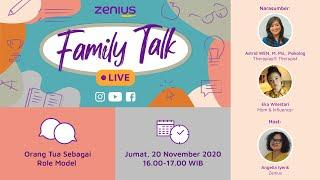 Family Talk Orang Tua Sebagai Role Model