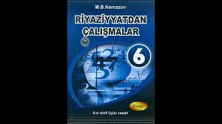 NAMAZOV 6-cı sinif. Məxrəcləri müxtəlif olan kəsrlərin müqayisəsi.  səh  18  çal  1-8 