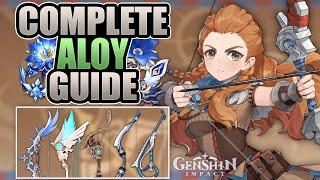 ALOY - COMPLETE GUIDE - 345 Weapons Mechanics Artifacts Team Comps  Genshin Impact