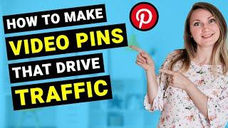 How to Upload Video on Pinterest Create Video Pins & Get TRAFFIC with Pinterest Video Pins 2023